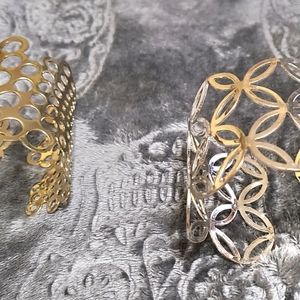 Two Fashion Bangle Bracelet